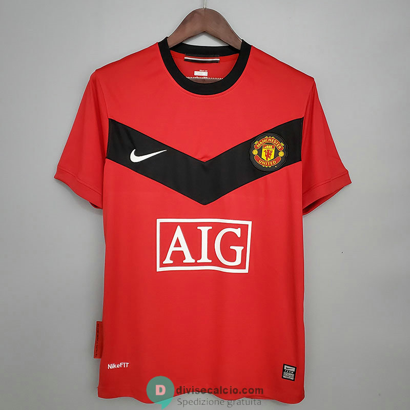 Maglia Manchester United Retro Gara Home 2009/2010