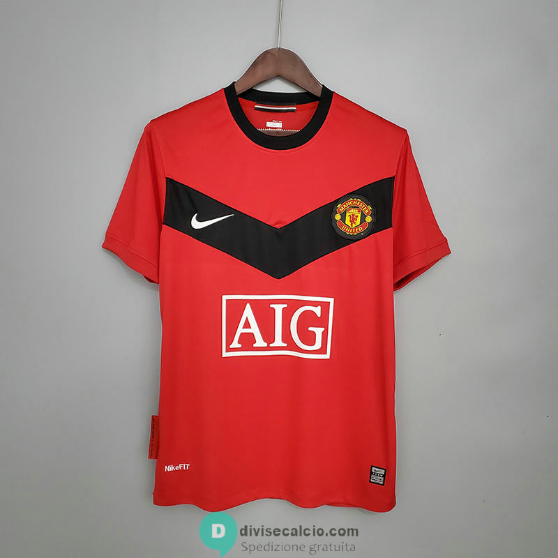 Maglia Manchester United Retro Gara Home 2009/2010