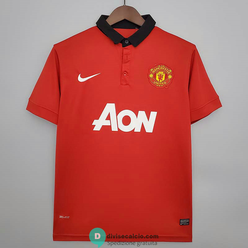 Maglia Manchester United Retro Gara Home 2013/2014