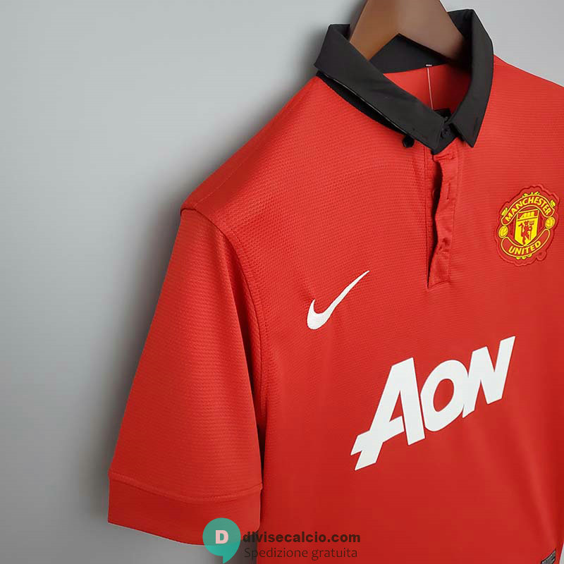 Maglia Manchester United Retro Gara Home 2013/2014