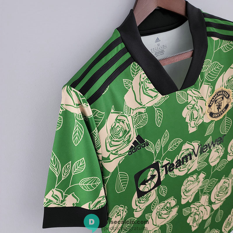 Maglia Manchester United Rose Edition Green 2022/2023