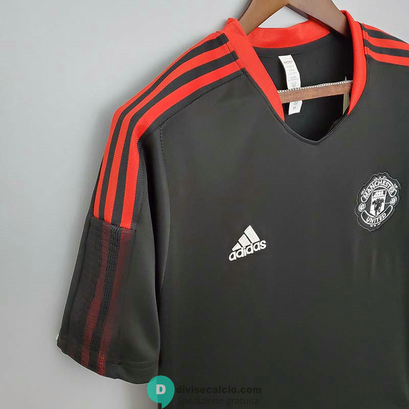 Maglia Manchester United Training Black III 2021/2022