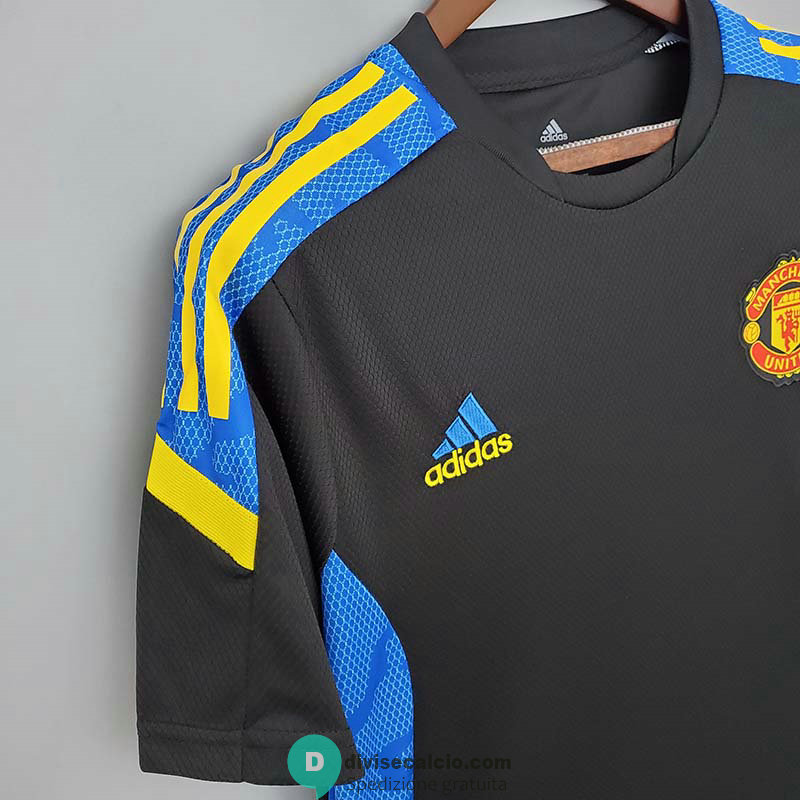 Maglia Manchester United Training Black IV 2021/2022