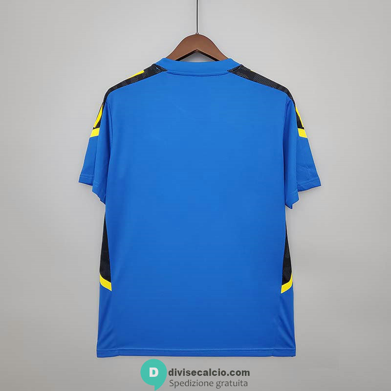 Maglia Manchester United Training Blue IV 2021/2022