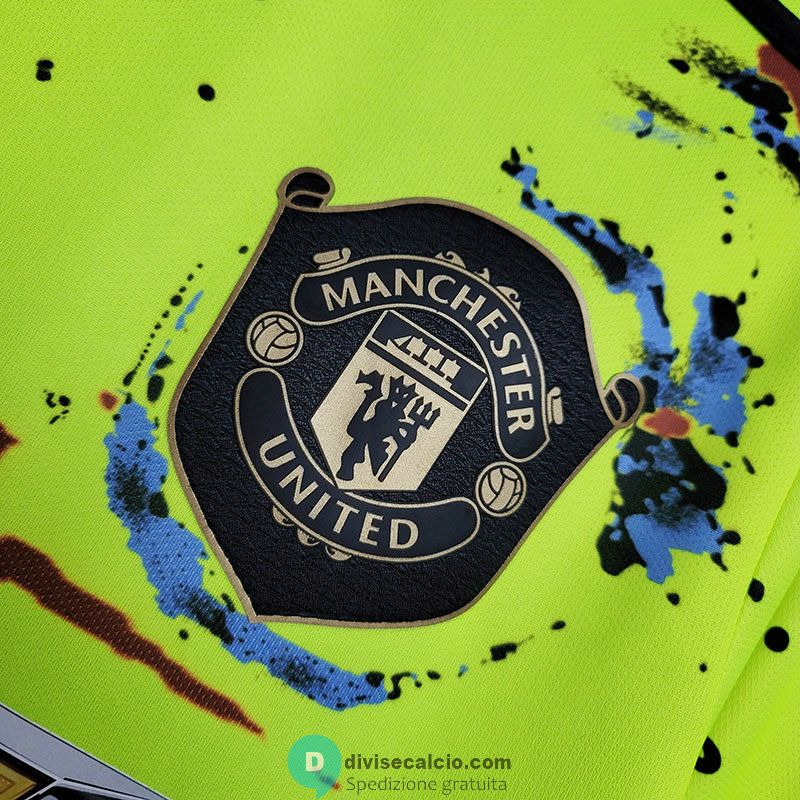 Maglia Manchester United Training Green 2020/2021