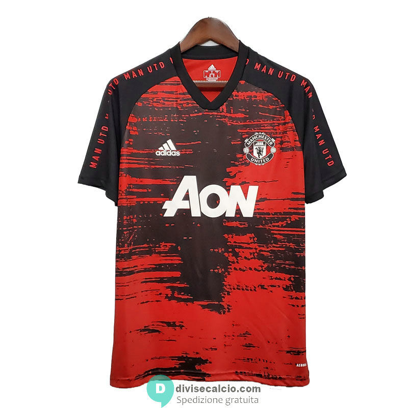 Maglia Manchester United Training Red 2020/2021