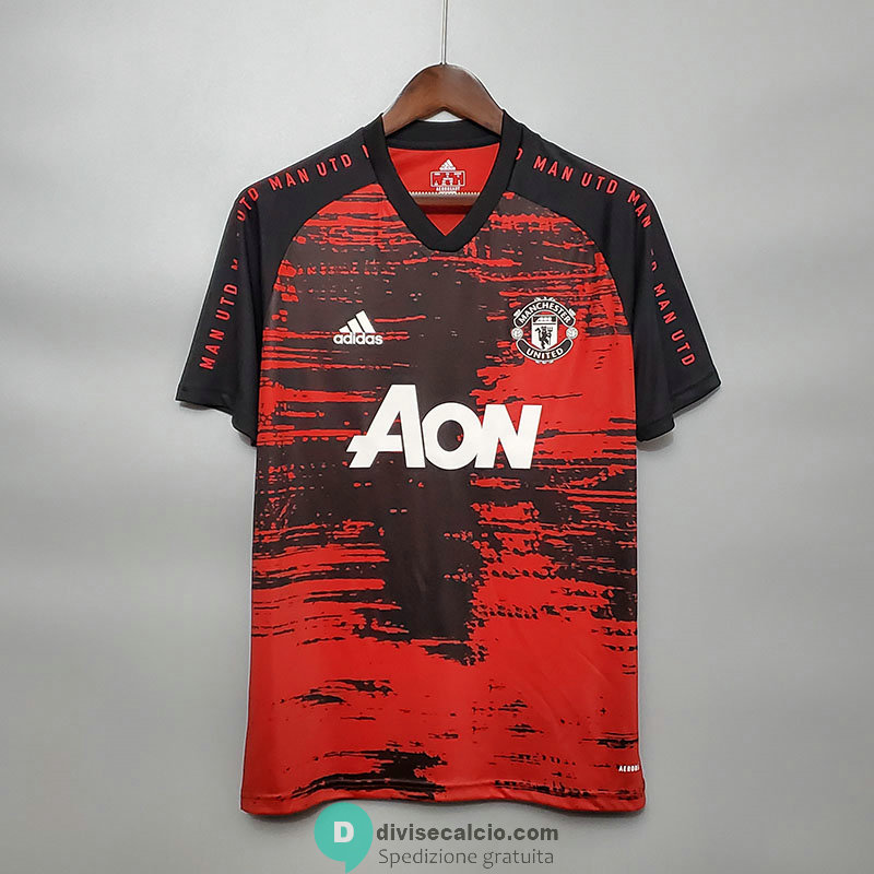 Maglia Manchester United Training Red 2020/2021