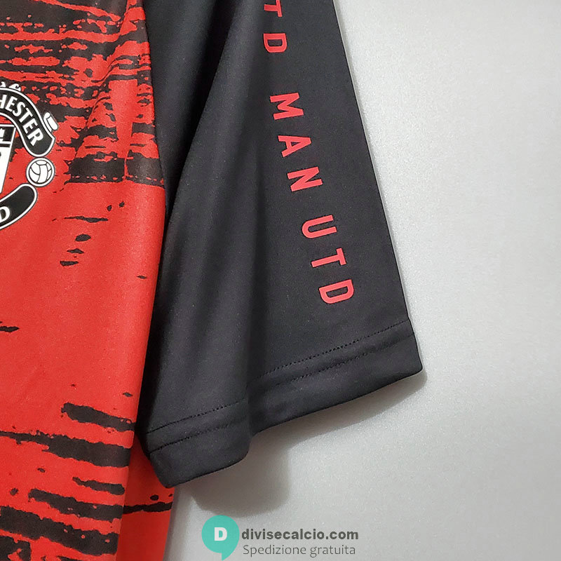 Maglia Manchester United Training Red 2020/2021