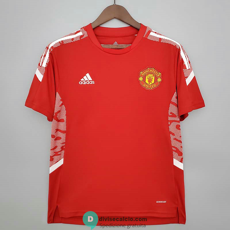 Maglia Manchester United Training Red III 2021/2022
