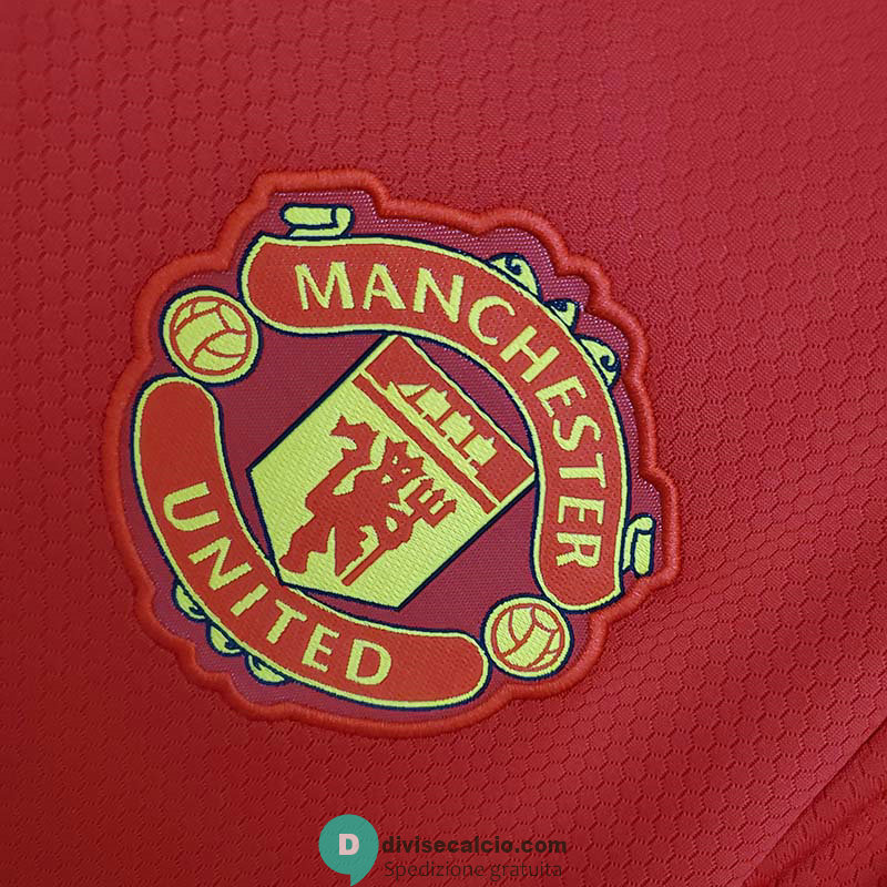 Maglia Manchester United Training Red III 2021/2022