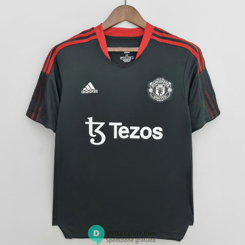 Maglia Manchester United Training Suit Black II 2022/2023
