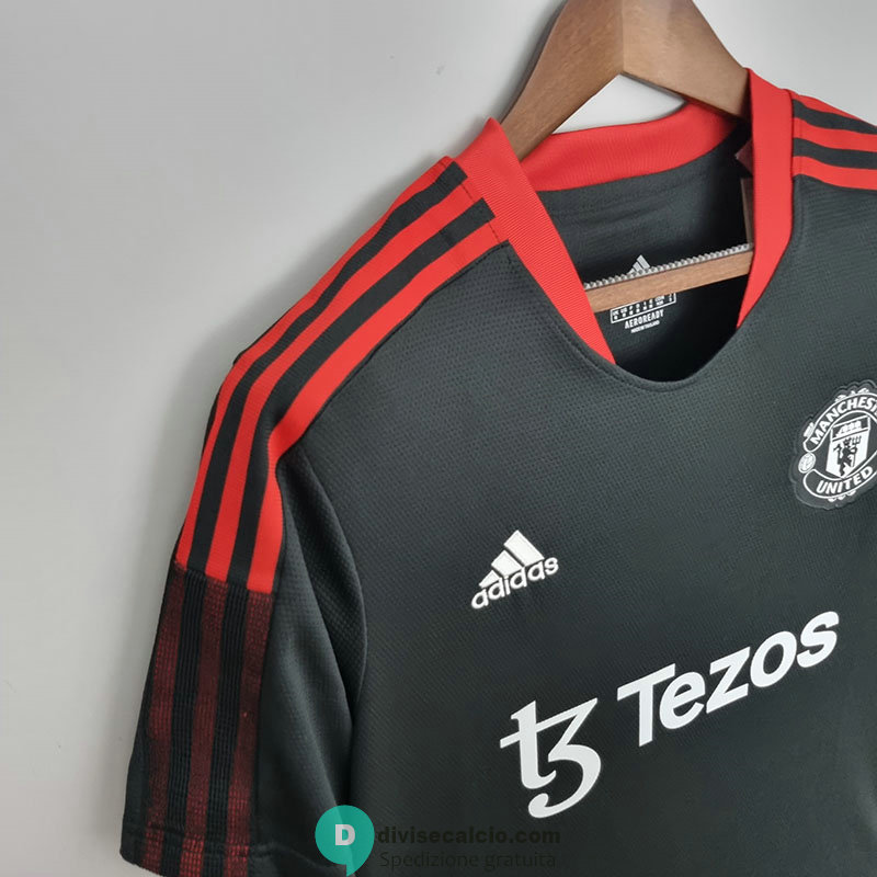 Maglia Manchester United Training Suit Black II 2022/2023