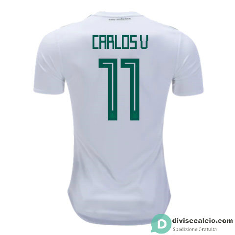 Maglia Messico Gara Away 11#CARLOS V 2018