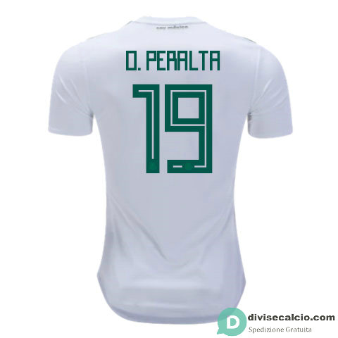 Maglia Messico Gara Away 19#O.PERALTA 2018