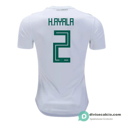 Maglia Messico Gara Away 2#H.AYALA 2018