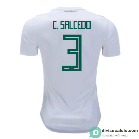 Maglia Messico Gara Away 3#C.SALCEDO 2018