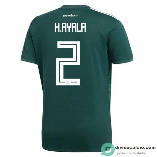 Maglia Messico Gara Home 2#H.AYALA 2018