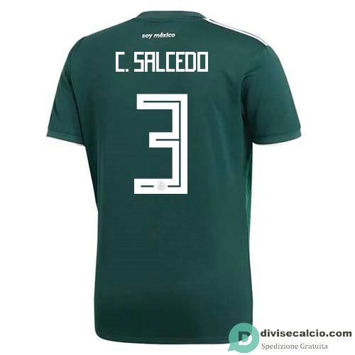 Maglia Messico Gara Home 3#C.SALCEDO 2018