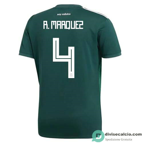 Maglia Messico Gara Home 4#R.MARQUEZ 2018