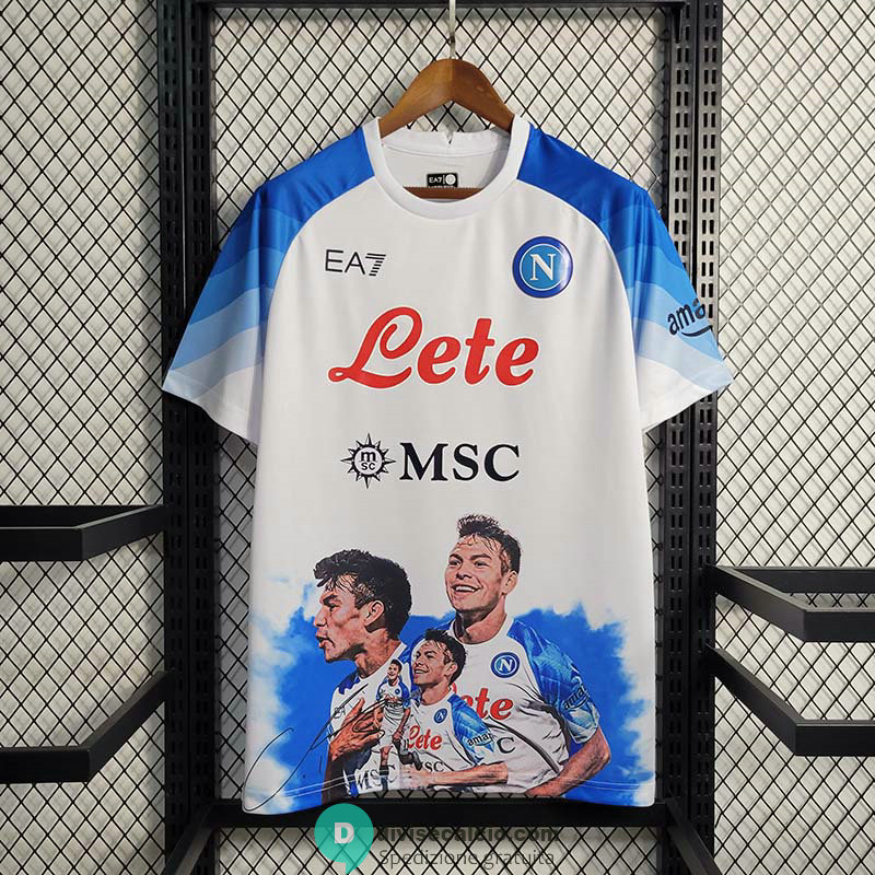 Maglia Napoli Face Game Lozano 2022/2023