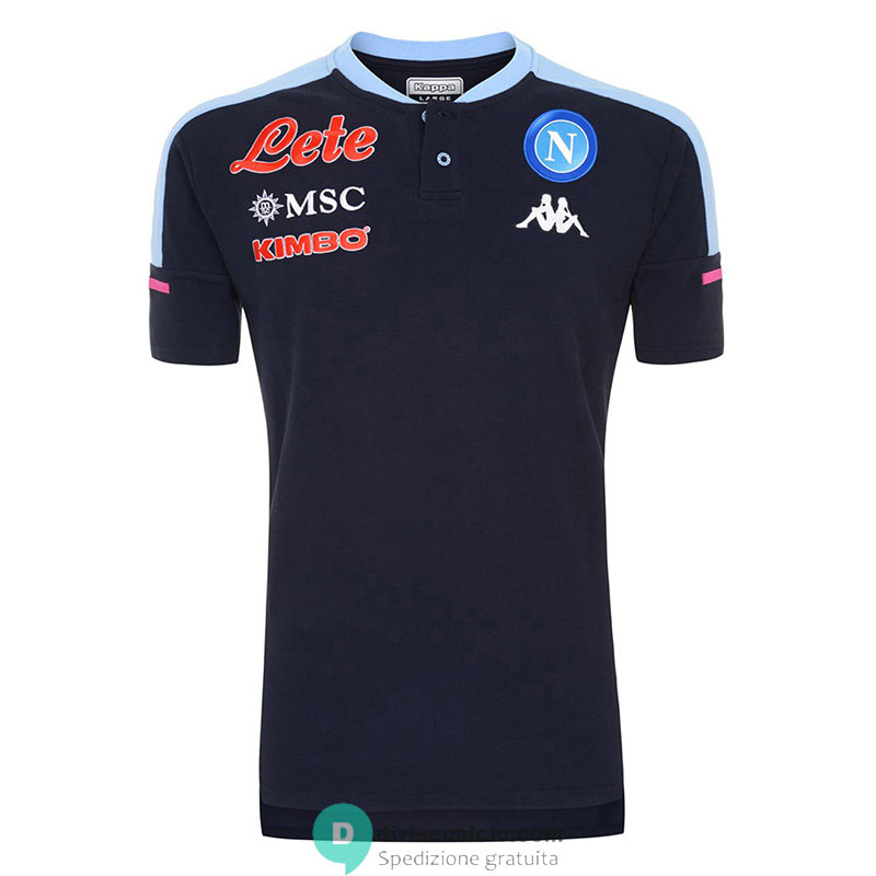 Maglia Napoli Polo Navy 2020/2021