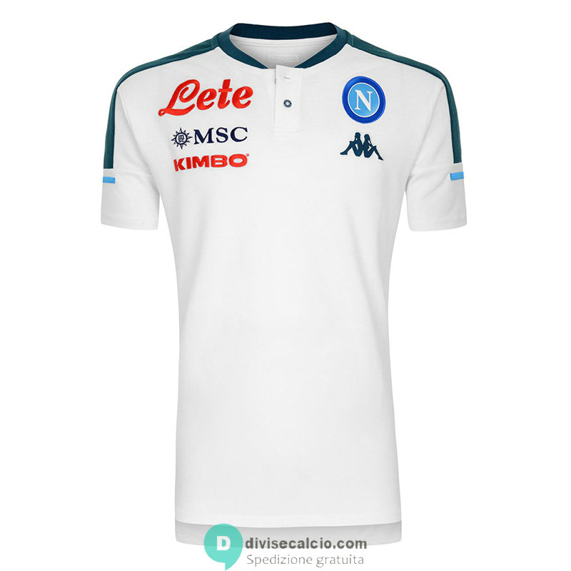 Maglia Napoli Polo White 2020/2021