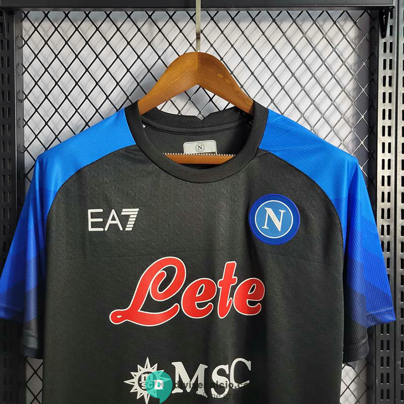 Maglia Napoli Training Suit Black 2022/2023