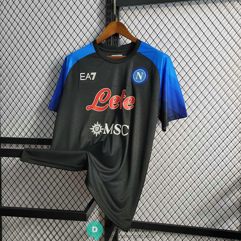 Maglia Napoli Training Suit Black 2022/2023