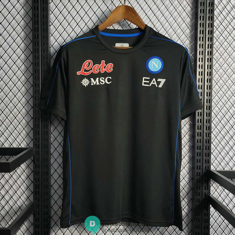 Maglia Napoli Training Suit Black I 2022/2023