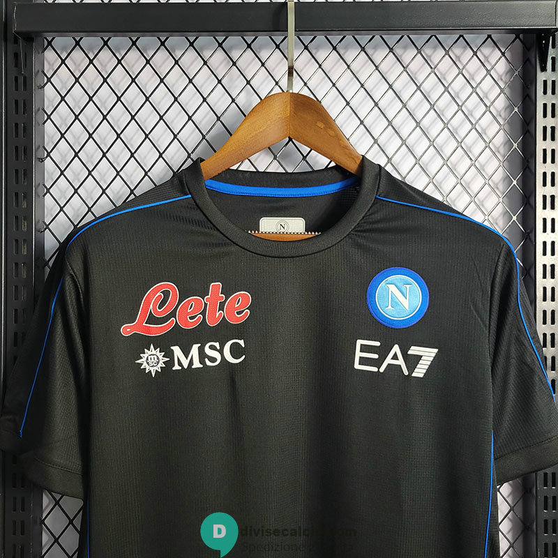 Maglia Napoli Training Suit Black I 2022/2023