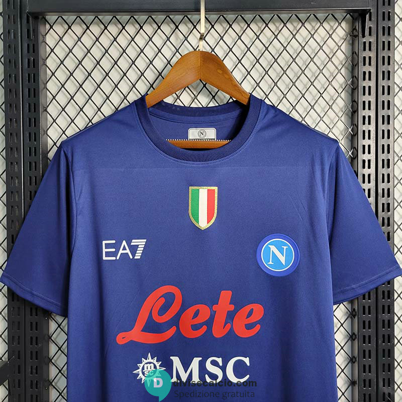 Maglia Napoli Training Suit Blue I 2023/2024