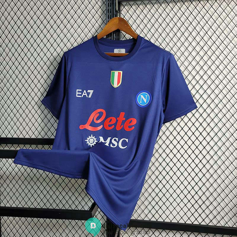 Maglia Napoli Training Suit Blue I 2023/2024