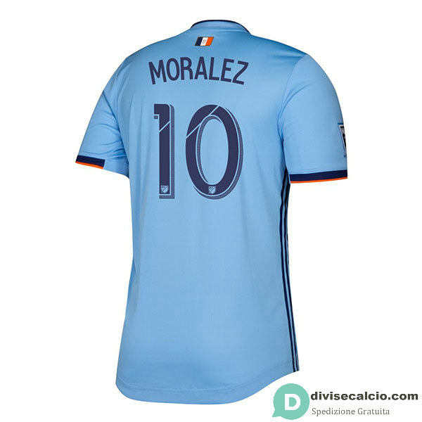 Maglia New York City FC Gara Home 10#MORALEZ 2019