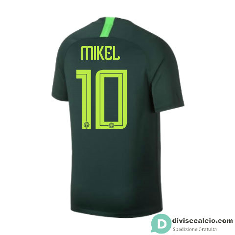 Maglia Nigeria Gara Away 10#MIKEL 2018