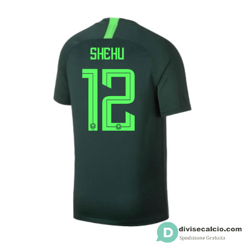 Maglia Nigeria Gara Away 12#SHEHU 2018