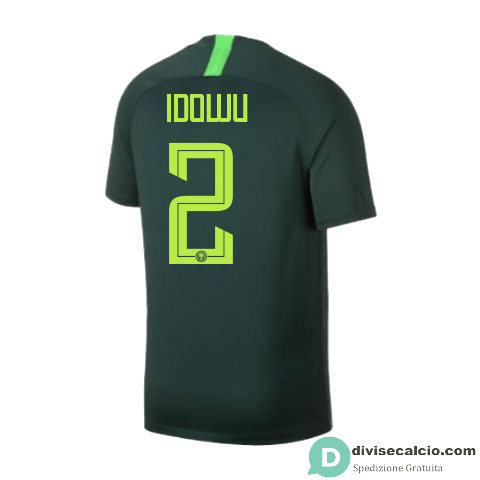 Maglia Nigeria Gara Away 2#IDOWU 2018