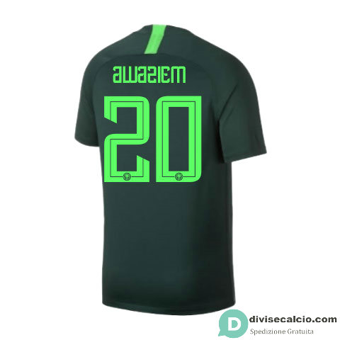 Maglia Nigeria Gara Away 20#AWAZIEM 2018