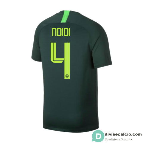 Maglia Nigeria Gara Away 4#NDIDI 2018