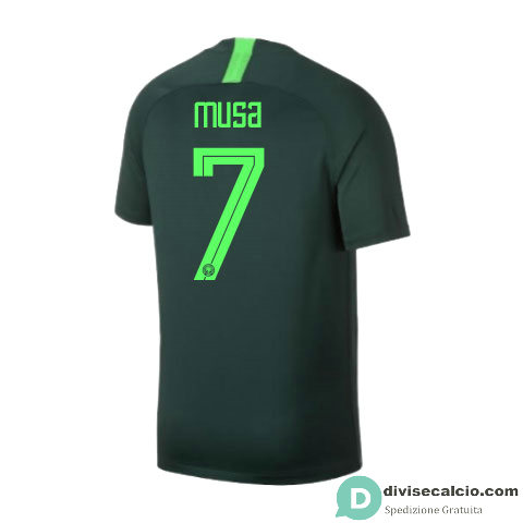 Maglia Nigeria Gara Away 7#MUSA 2018