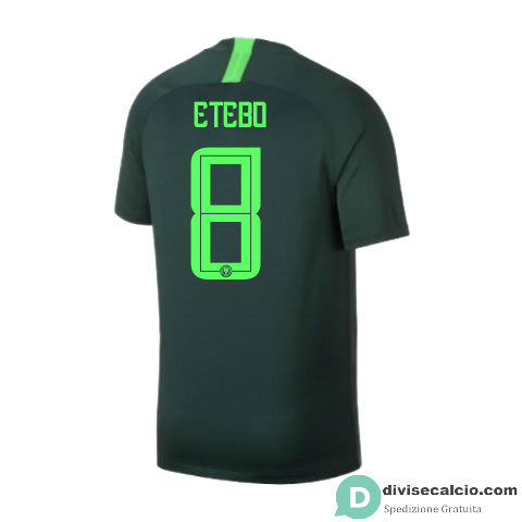 Maglia Nigeria Gara Away 8#ETEBO 2018