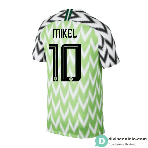 Maglia Nigeria Gara Home 10#MIKEL 2018