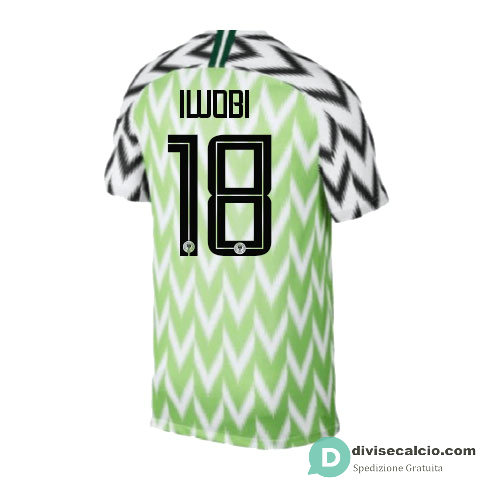Maglia Nigeria Gara Home 18#IWOBI 2018