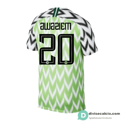 Maglia Nigeria Gara Home 20#AWAZIEM 2018