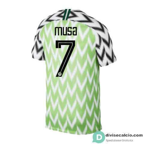 Maglia Nigeria Gara Home 7#MUSA 2018