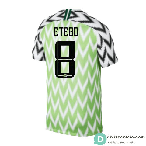 Maglia Nigeria Gara Home 8#ETEBO 2018