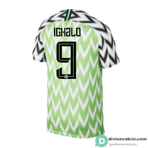 Maglia Nigeria Gara Home 9#IGHALO 2018