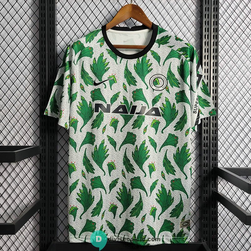 Maglia Nigeria Training Suit Green III 2022/2023