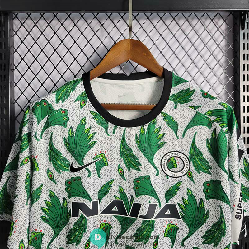Maglia Nigeria Training Suit Green III 2022/2023