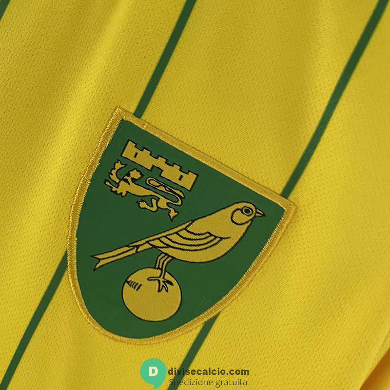 Maglia Norwich City Gara Home 2022/2023