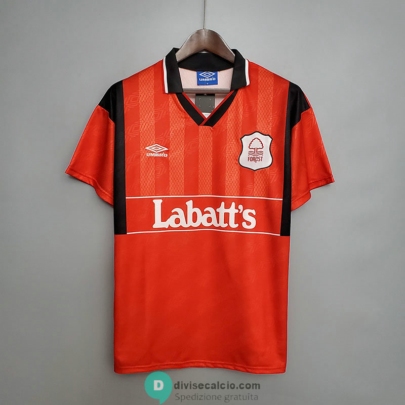 Maglia Nottingham Forest Retro Gara Home 1994 1995